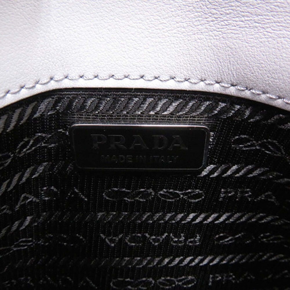 Pre-Loved Prada Mini Spazzolato Cleo Crossbody - Picture 5 of 12